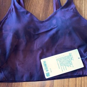 Lululemon Align Tank Diamond Dye Cassis